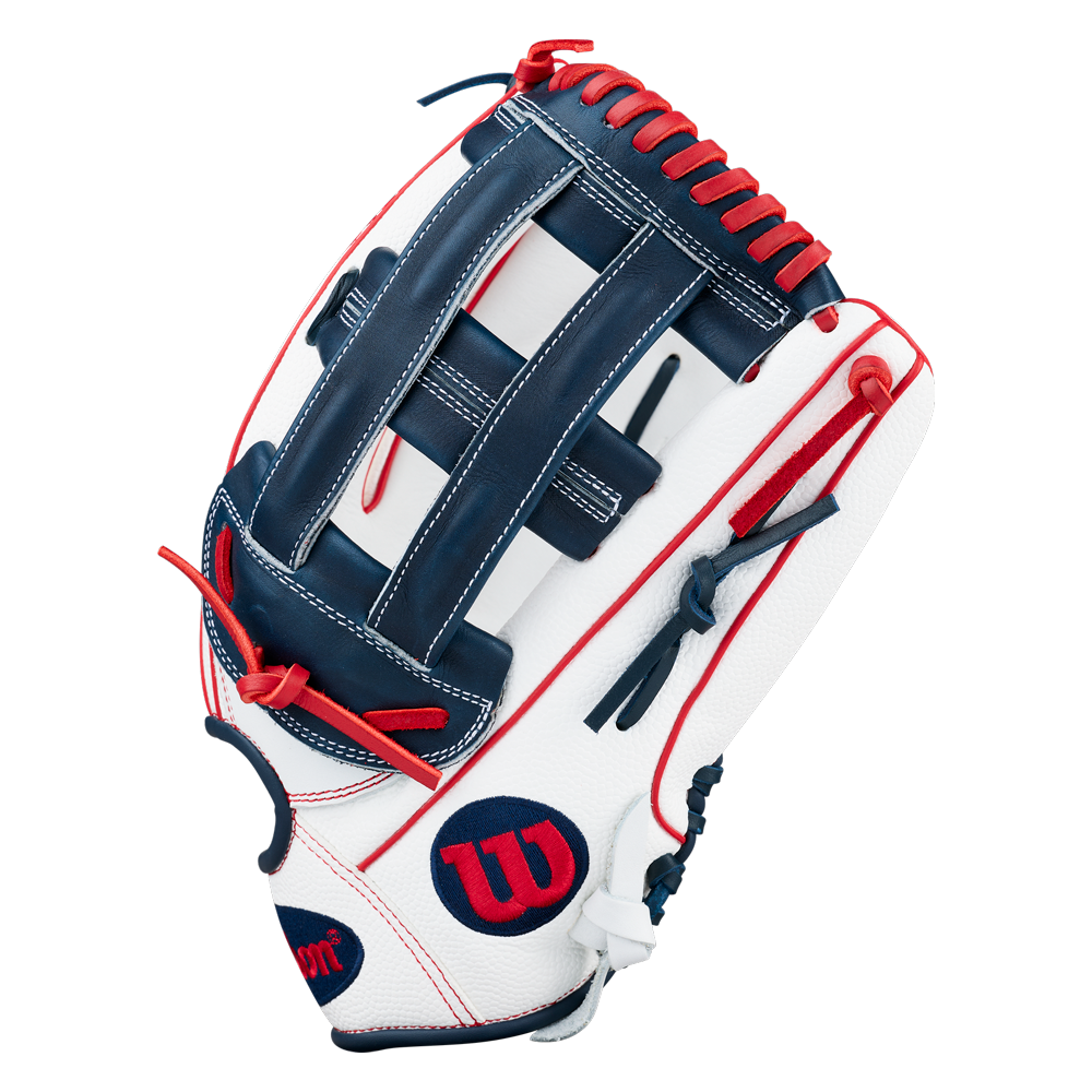 Wilson A1000 1922 ROCKET 13" Slowpitch Glove: WBG25401RT13