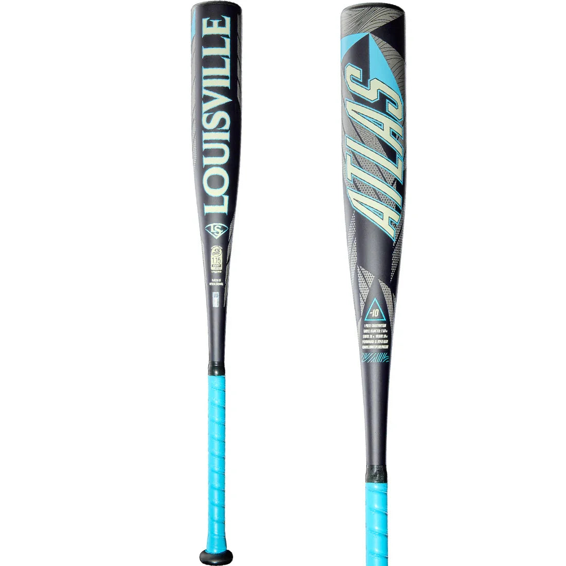 2026 Louisville Slugger Atlas 2 3/4" USSSA Baseball Bat: -10, -8, -5