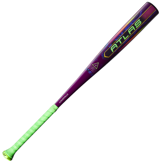 2025 Louisville Slugger Atlas Neon Energy (-3) BBCOR Baseball Bat: WBL4164010