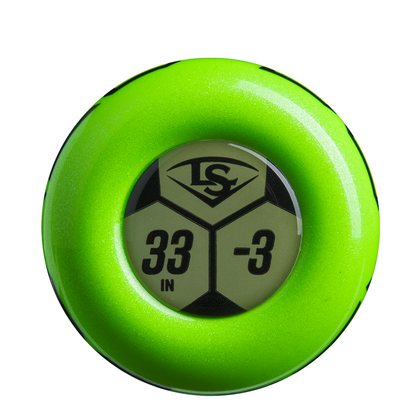 2025 Louisville Slugger Atlas Neon Energy (-3) BBCOR Baseball Bat: WBL4164010