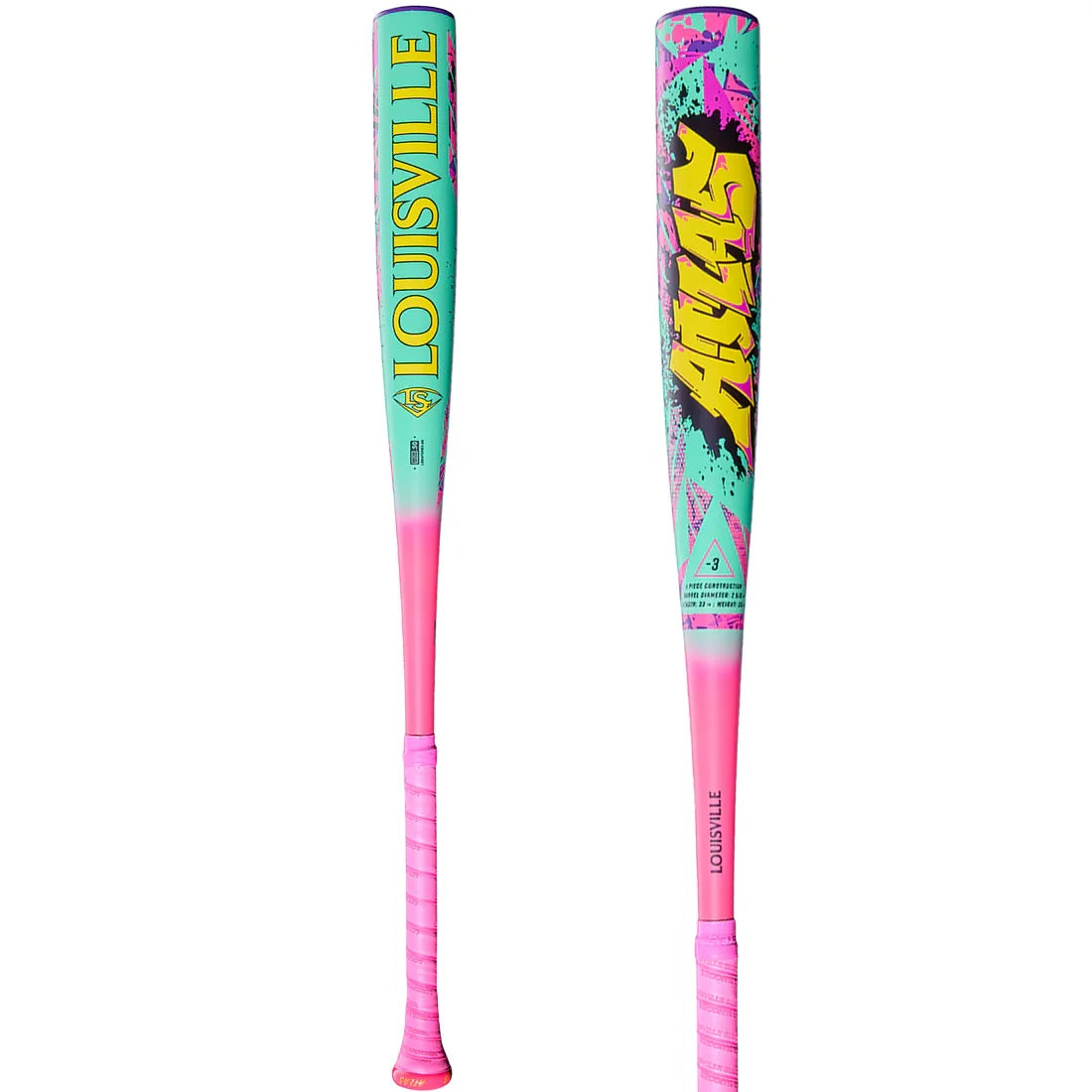 2026 Louisville Slugger Atlas Wildstyle (-3) BBCOR Baseball Ball Bat: WBL4178010