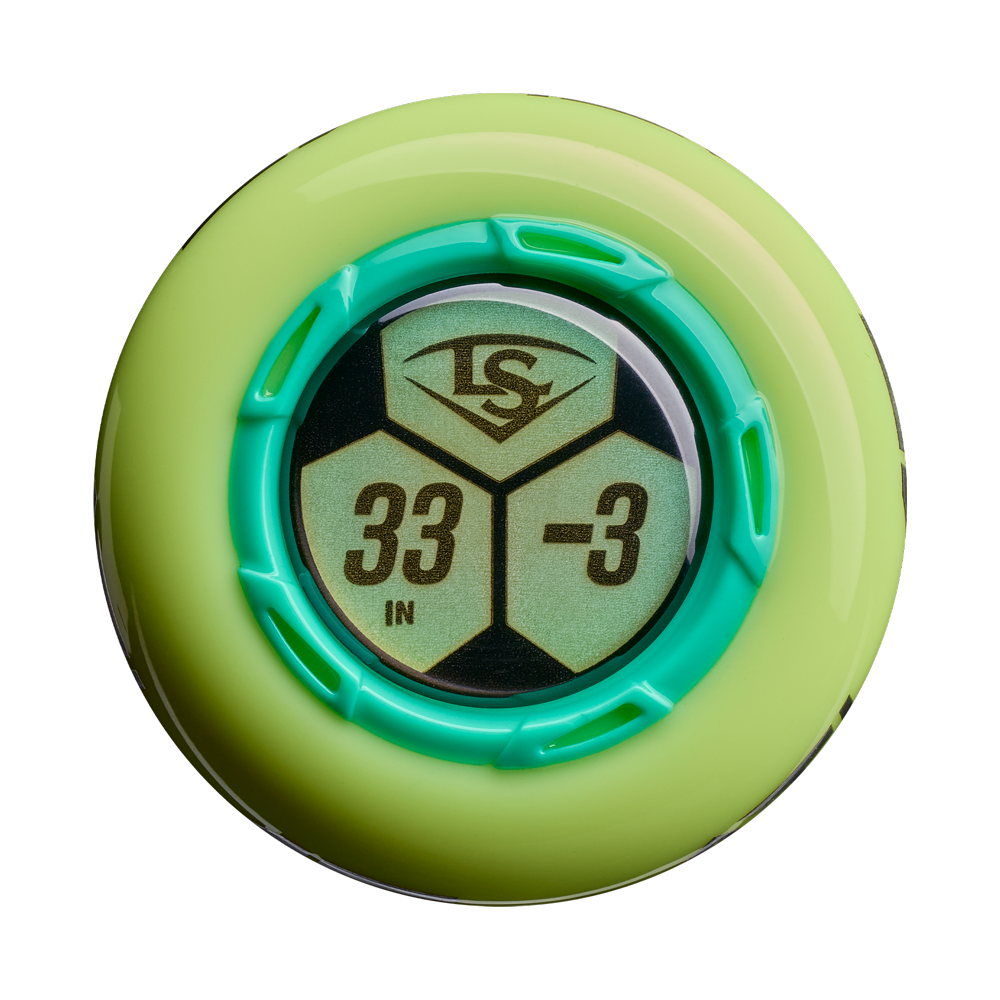 2026 Louisville Slugger Atlas Hybrid Green (-3) BBCOR Baseball Bat: WBL4231010