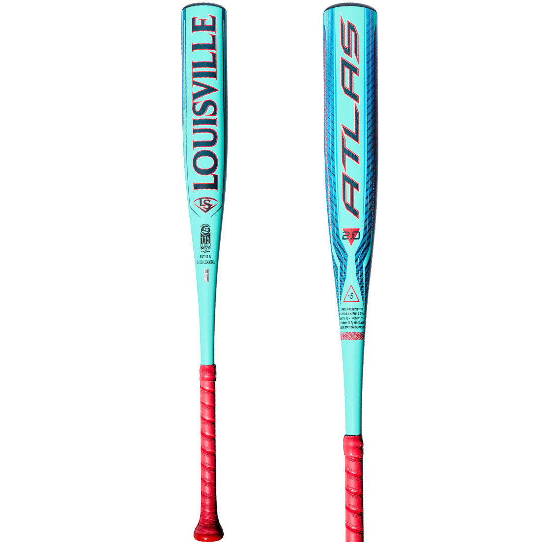 2027 Louisville Slugger Atlas 2.0 USSSA 2 3/4" Baseball Bat: -10,-8,-5