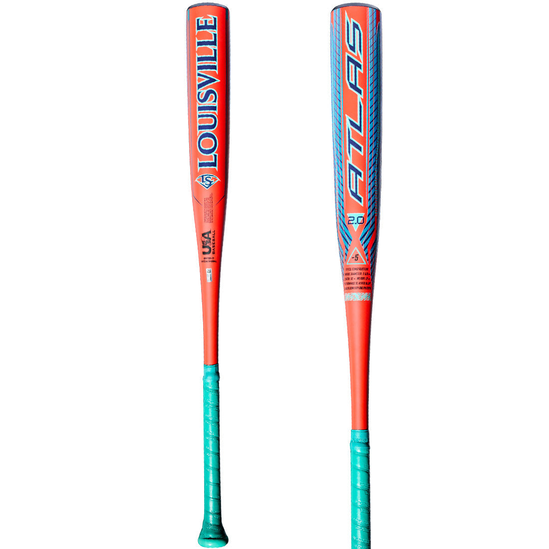 2027 Louisville Slugger Atlas 2.0 USA 2 5/8" Baseball Bat: -11, -5