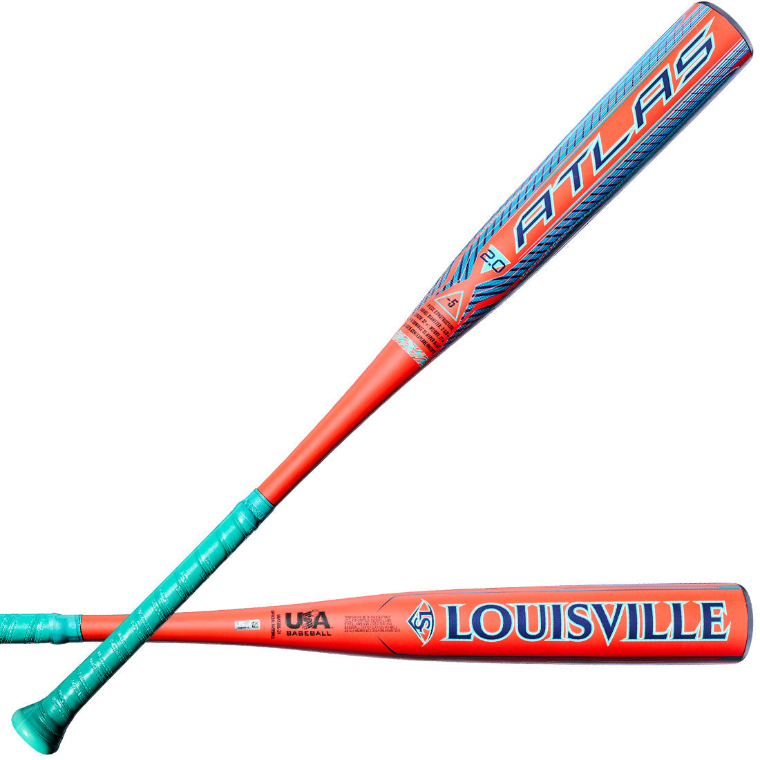 2027 Louisville Slugger Atlas 2.0 USA 2 5/8" Baseball Bat: -11, -5