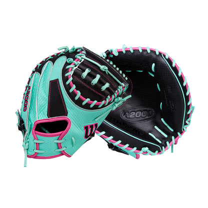 2026 Wilson A2000 SCM23SS 33.5" Spring Collection Baseball Catcher's Mitt: WBW10414233535
