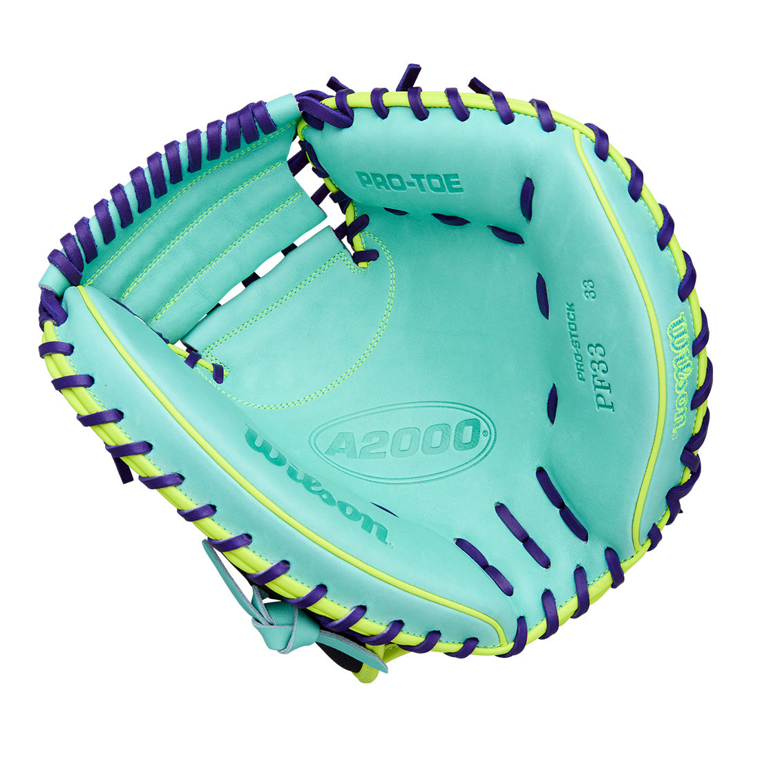 2026 Wilson A2000 PF33SS 33" Spring Collection Baseball Catcher's Mitt: WBW10414533