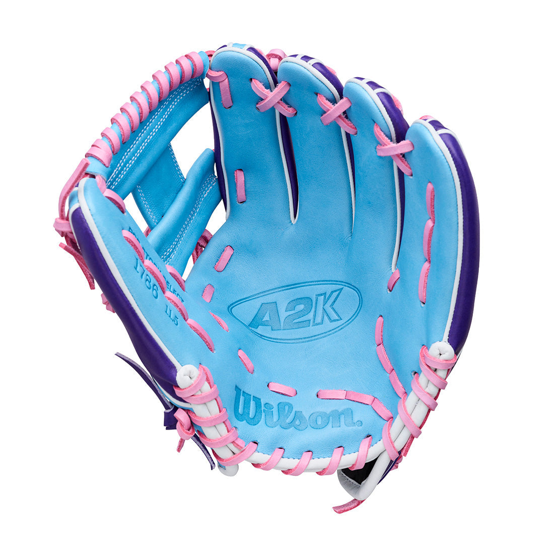 2026 Wilson A2K 1786 11.5" Summer Collection Infield Baseball Glove: WBW104611115