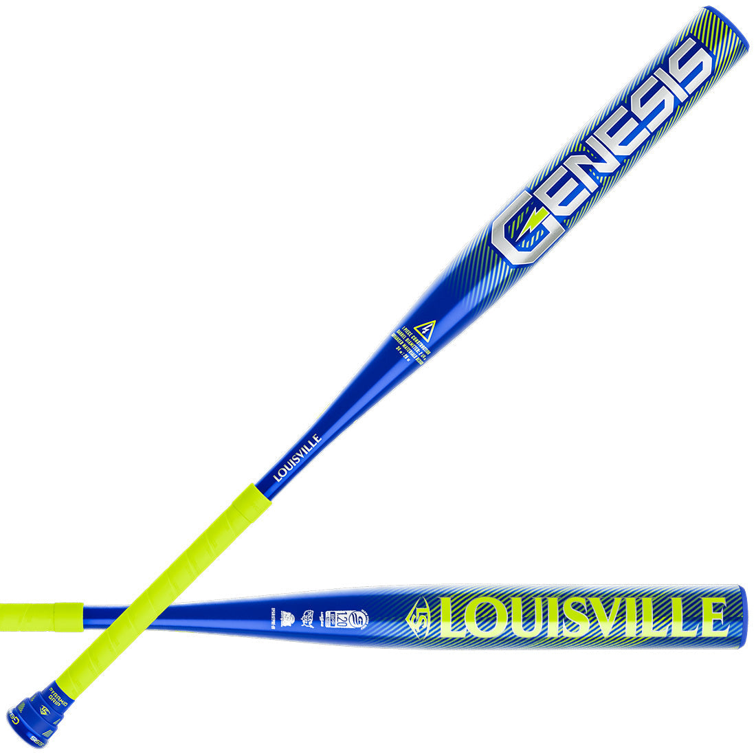 2026 Louisville Slugger Genesis "Stripes" Endload 1PC USSSA Slowpitch Softball Bat: WL2600101