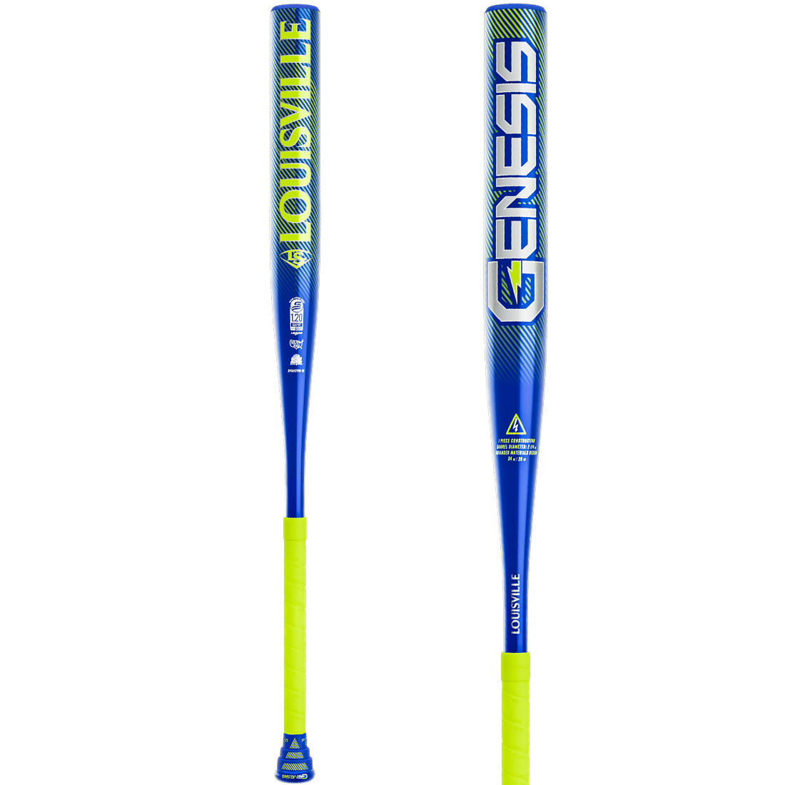 2026 Louisville Slugger Genesis "Stripes" Endload 1PC USSSA Slowpitch Softball Bat: WL2600101