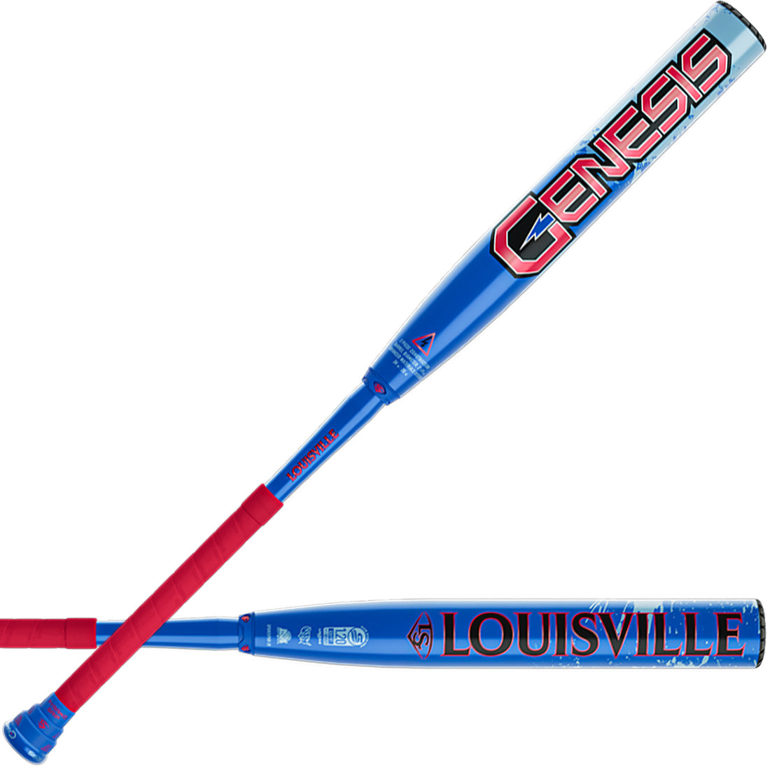 2026 Louisville Slugger Genesis 2PC "Splatter" 12" Balanced USSSA Slowpitch Softball Bat: WL2601301