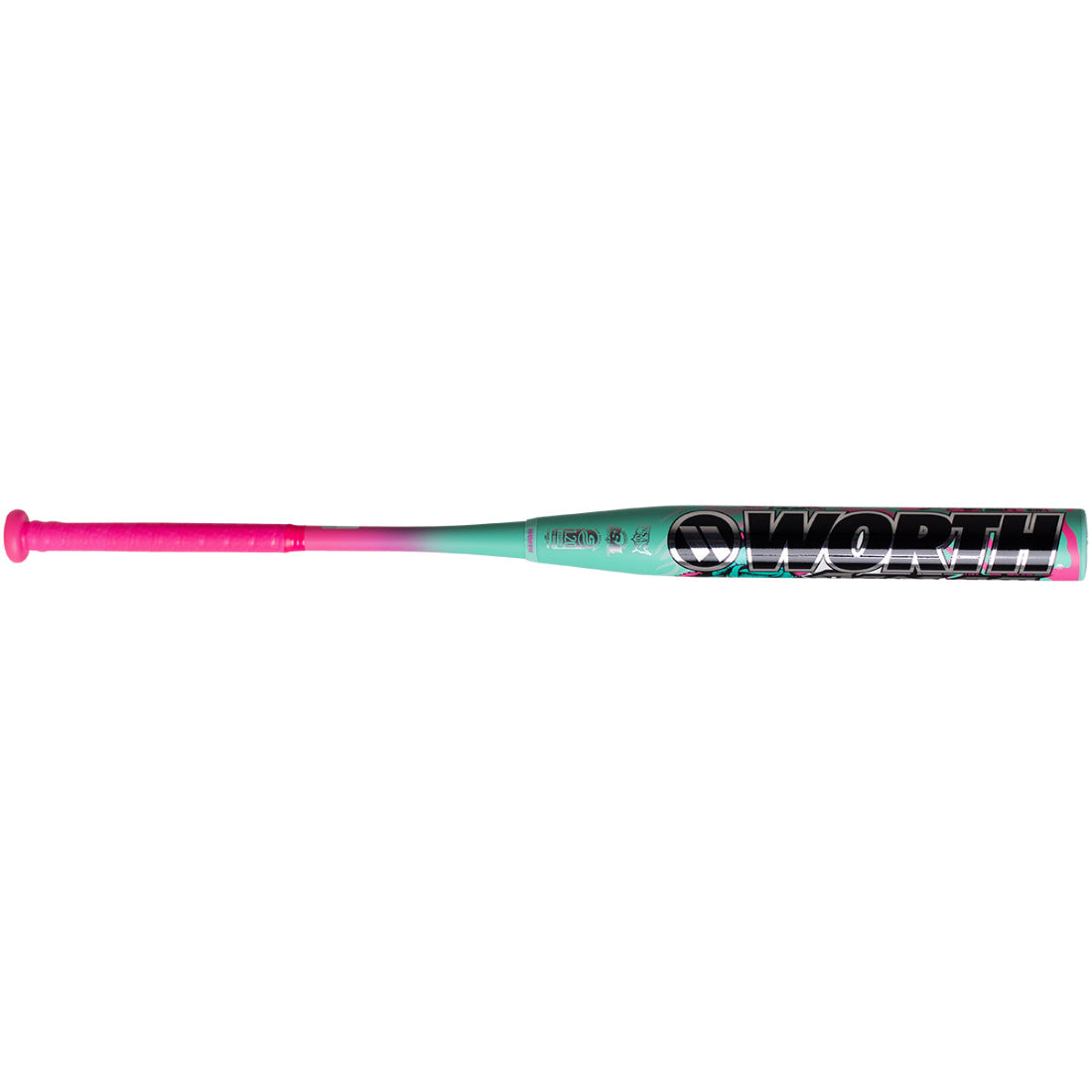 2026 Worth Bedlam Josh Riley 13.5" 2PC Balanced USSSA Slowpitch Softball Bat: WSU6JRBEDB