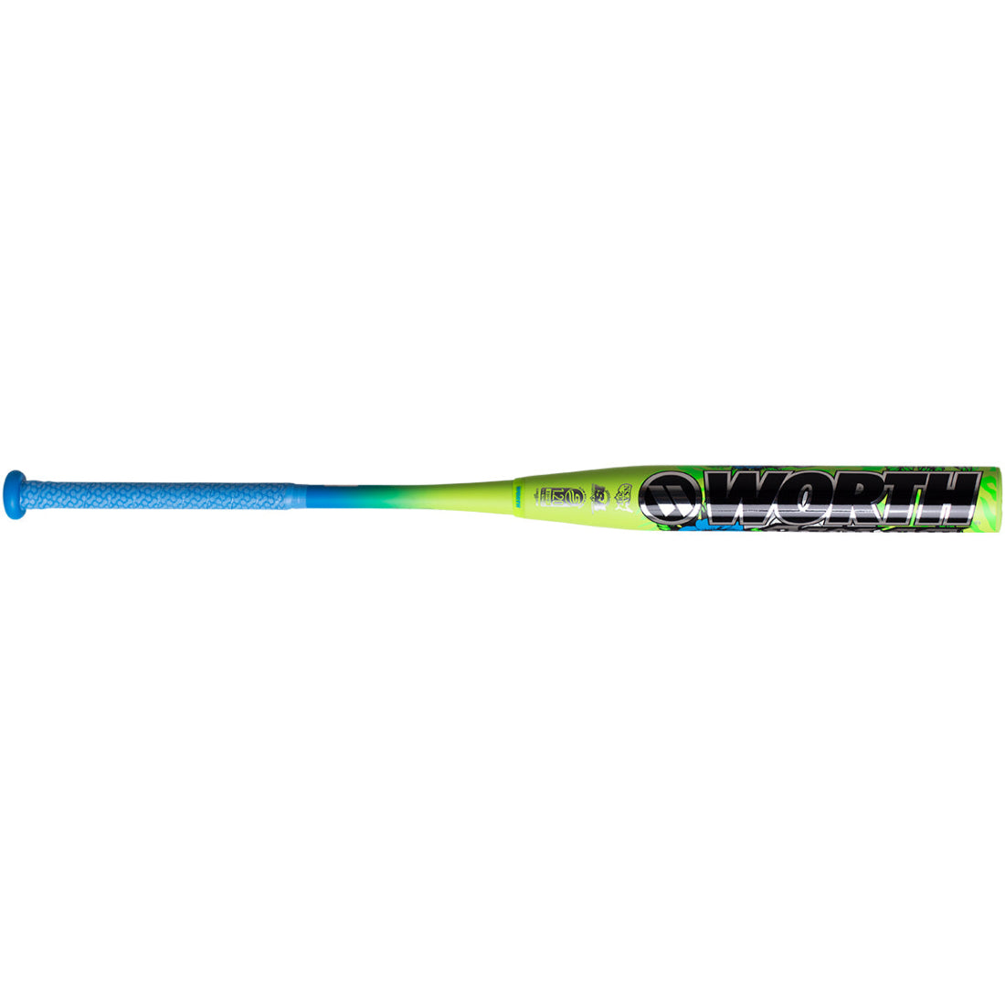 2026 Worth Bedlam Josh Riley 12.5" 2PC End Load USSSA Slowpitch Softball Bat: WSU6JRBEDL