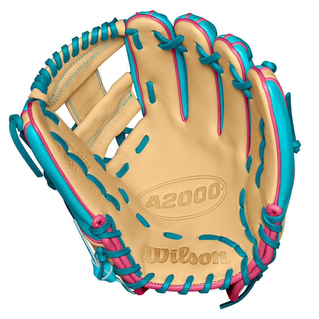 Wilson A2000 1786 11.5" Spring Collection Infield Baseball Glove: WBW102537115
