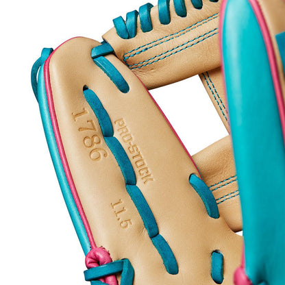 Wilson A2000 1786 11.5" Spring Collection Infield Baseball Glove: WBW102537115
