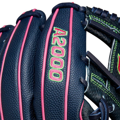 Wilson A2000 SuperSkin DP15 Spin Control 11.5" Spring Collection Infield Baseball Glove: WBW102747115