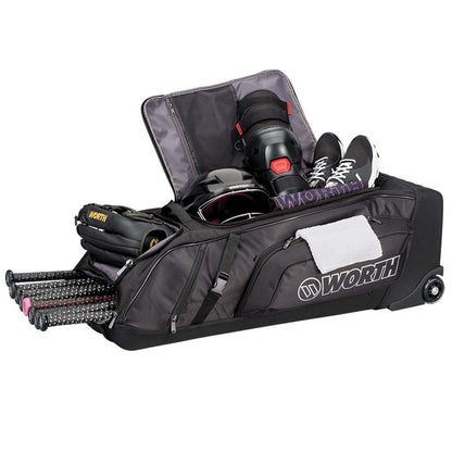 Worth Pro Slowpitch Wheeled Roller Bag: W00682661
