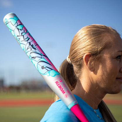 2026 Worth 2 Legit 13" XL End Loaded USSSA Slowpitch Softball Bat: WSU62LL