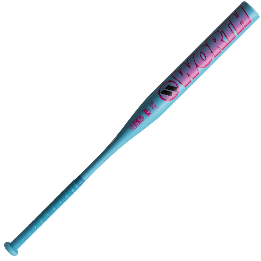 2026 Worth 2 Legit 13" 1PC XL End Loaded USSSA Slowpitch Softball Bat: WSU62L1L