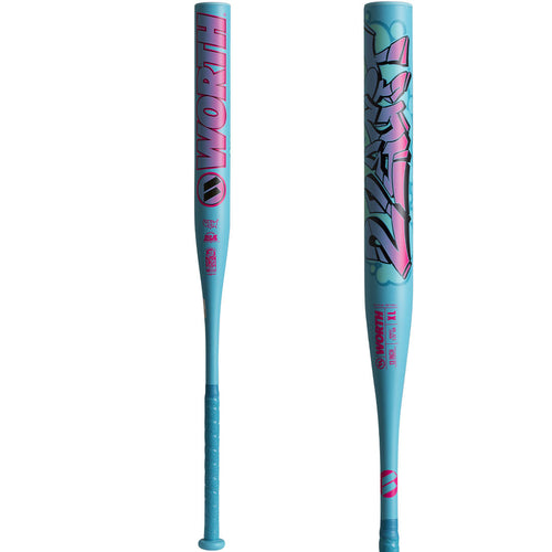 2026 Worth 2 Legit 13" 1PC XL End Loaded USSSA Slowpitch Softball Bat: WSU62L1L