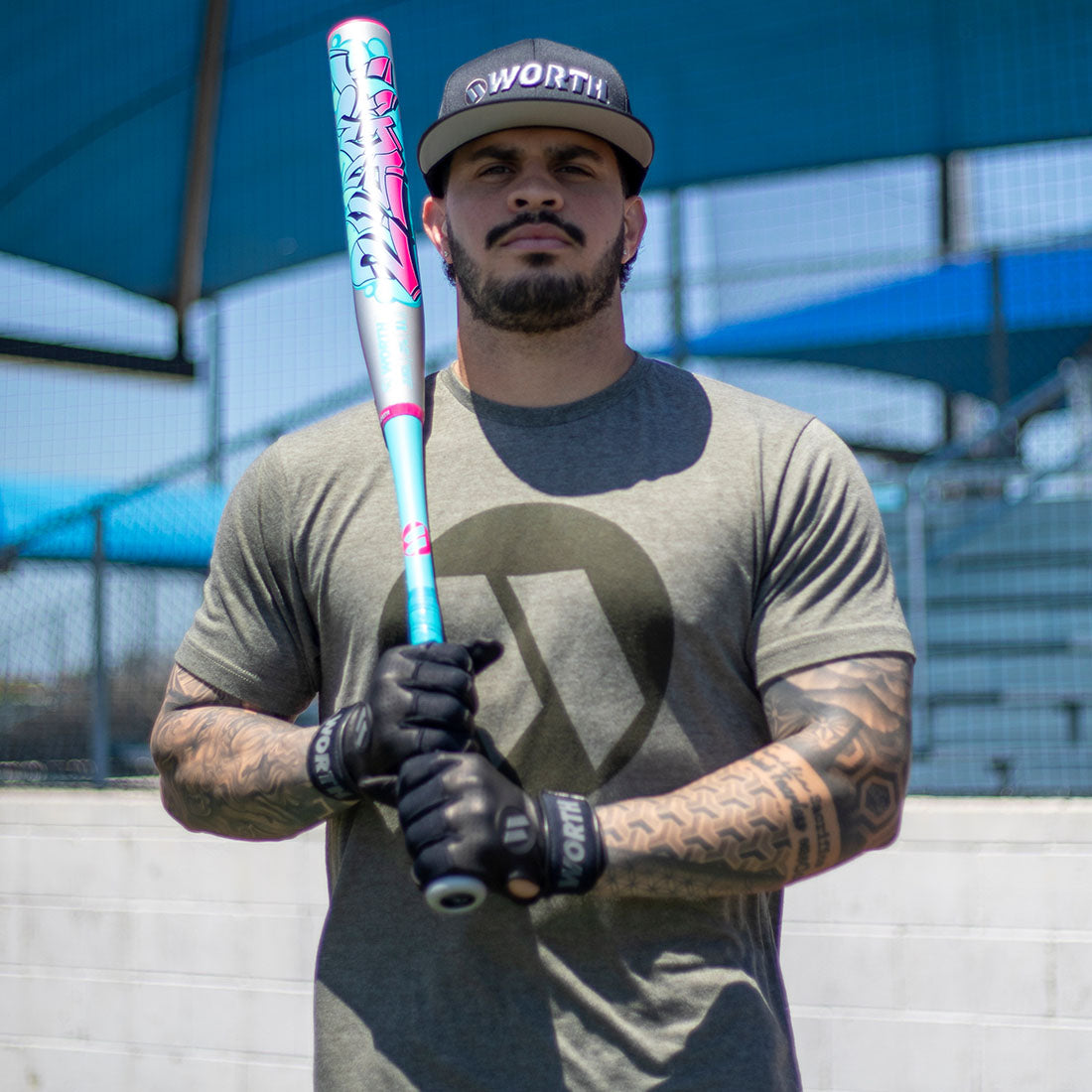2026 Worth 2 Legit 13" XL End Loaded USA Slowpitch Softball Bat: WSA62LL