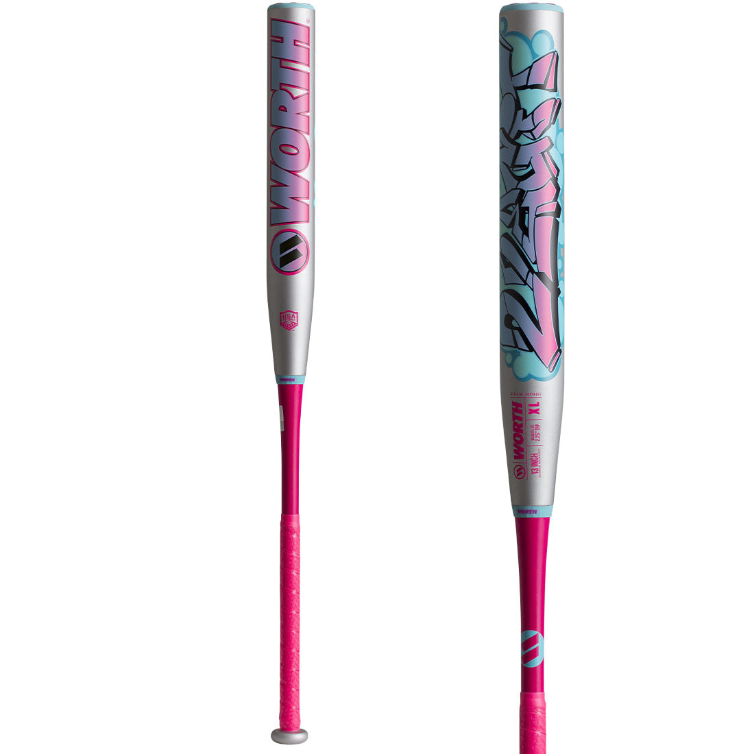 2026 Worth 2 Legit 13" XL End Loaded USA Slowpitch Softball Bat: WSA62LL