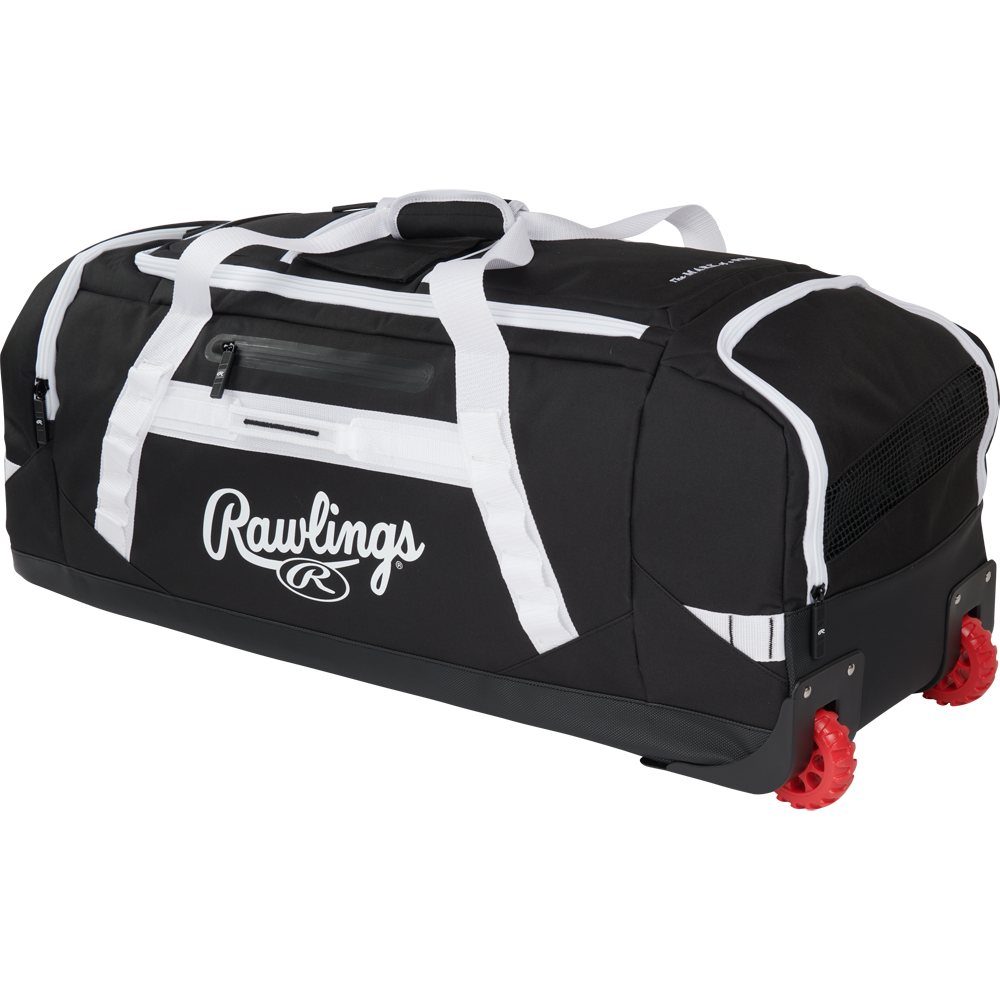 Rawlings Yadi 2 Wheeled Catcher's Bag: YADI2WHBG