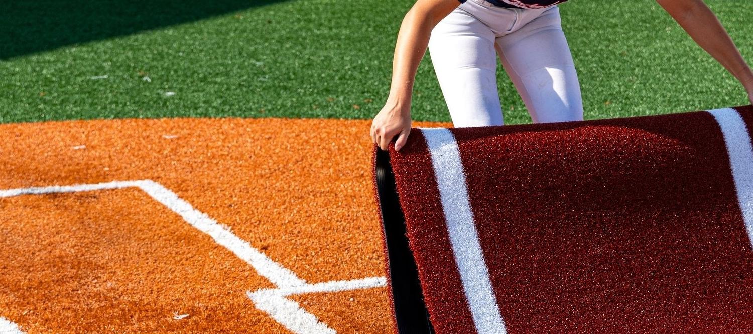 Portolite Baseball Half Batter's Mat