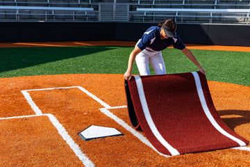 Portolite Baseball Half Batter's Mat
