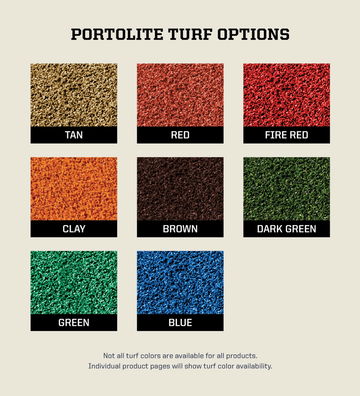 Portolite Softball Ultimate Spiked Practice Mat