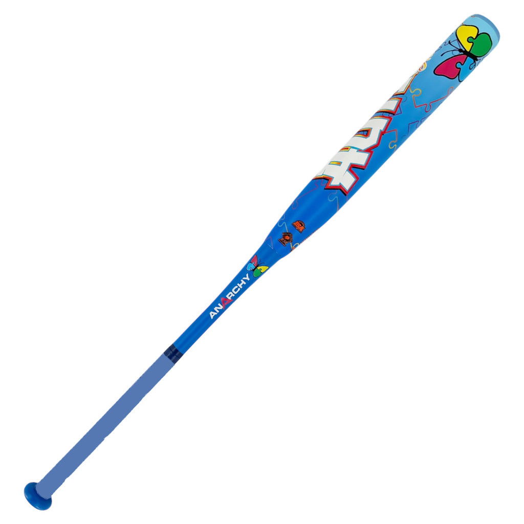 2026 Anarchy Autism Awareness Balanced SSUSA Senior Slowpitch Softball Bat ASPAUTB26S