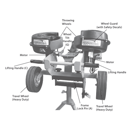 Aerial Attack Football Throwing Machine