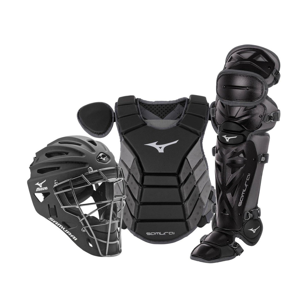 Mizuno Adult Samurai Baseball Boxed Catcher's Gear Set 15"