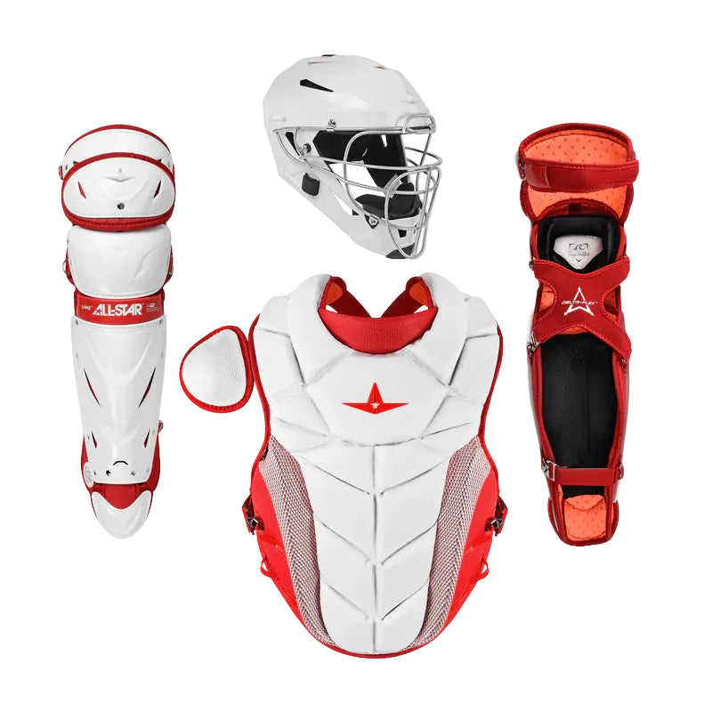 White/Scarlet