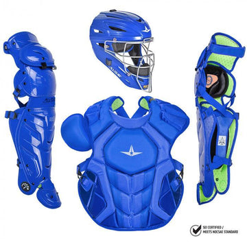 All-Star S7 Axis Adult NOCSAE Certified Catchers Set - Solid Colors