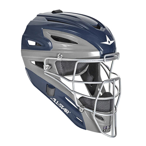System 7 Catcher's Graphite 2-Tone Helmet