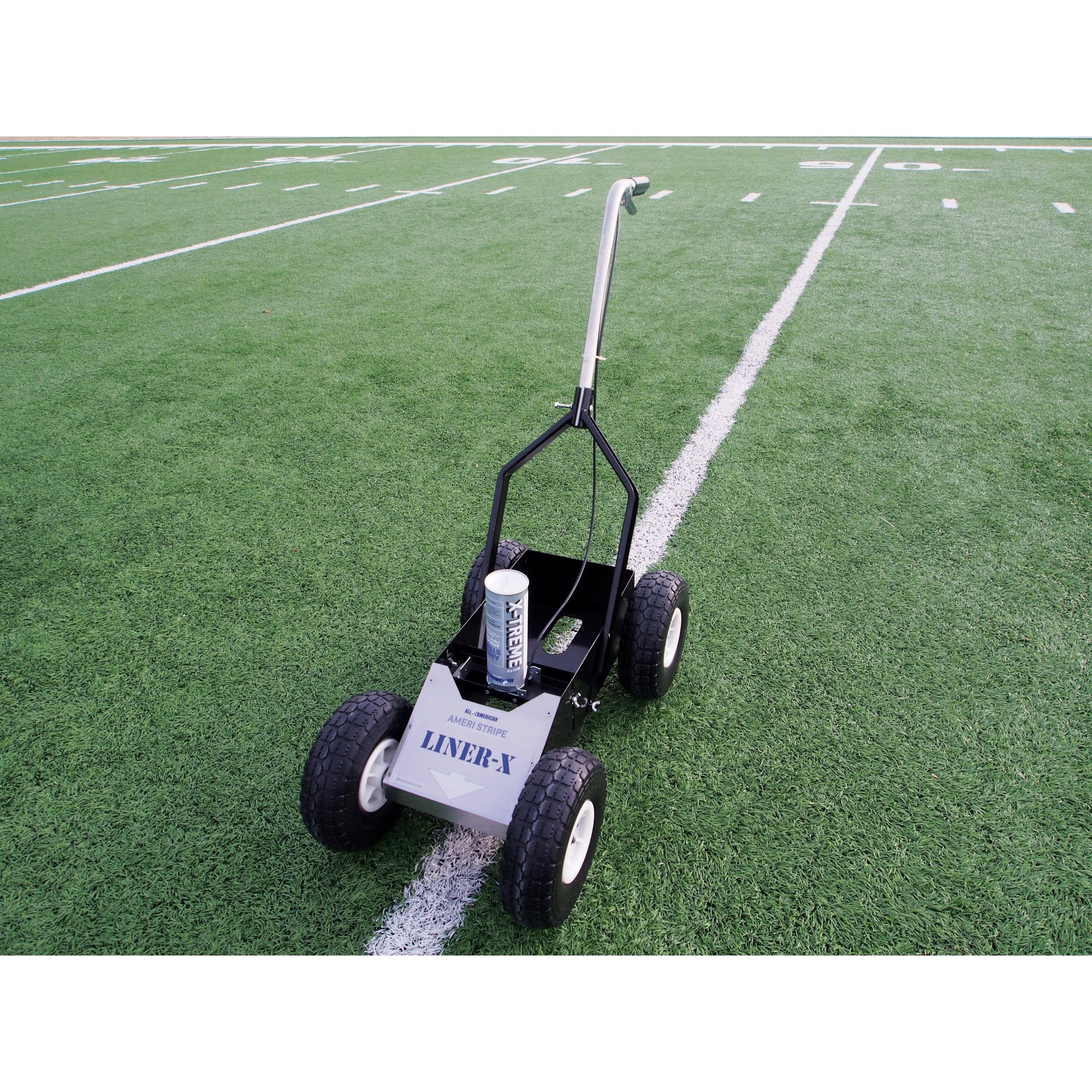 Ameri-Stripe Liner X Aerosol Paint Machine (10” Flat Free, Solid Rubber Tires) 550