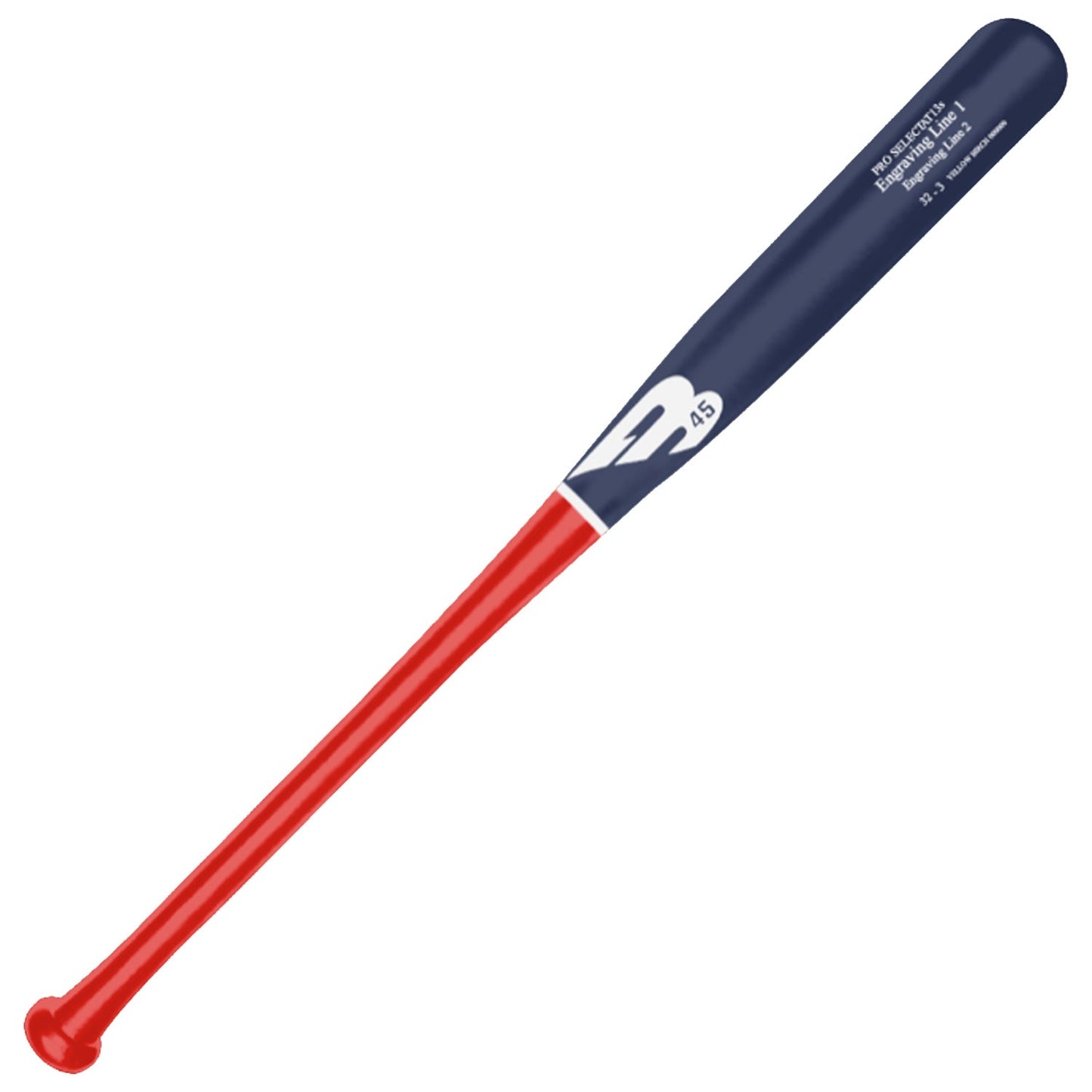 B45 Pro Select AT13s Patriot Birch Baseball Bat