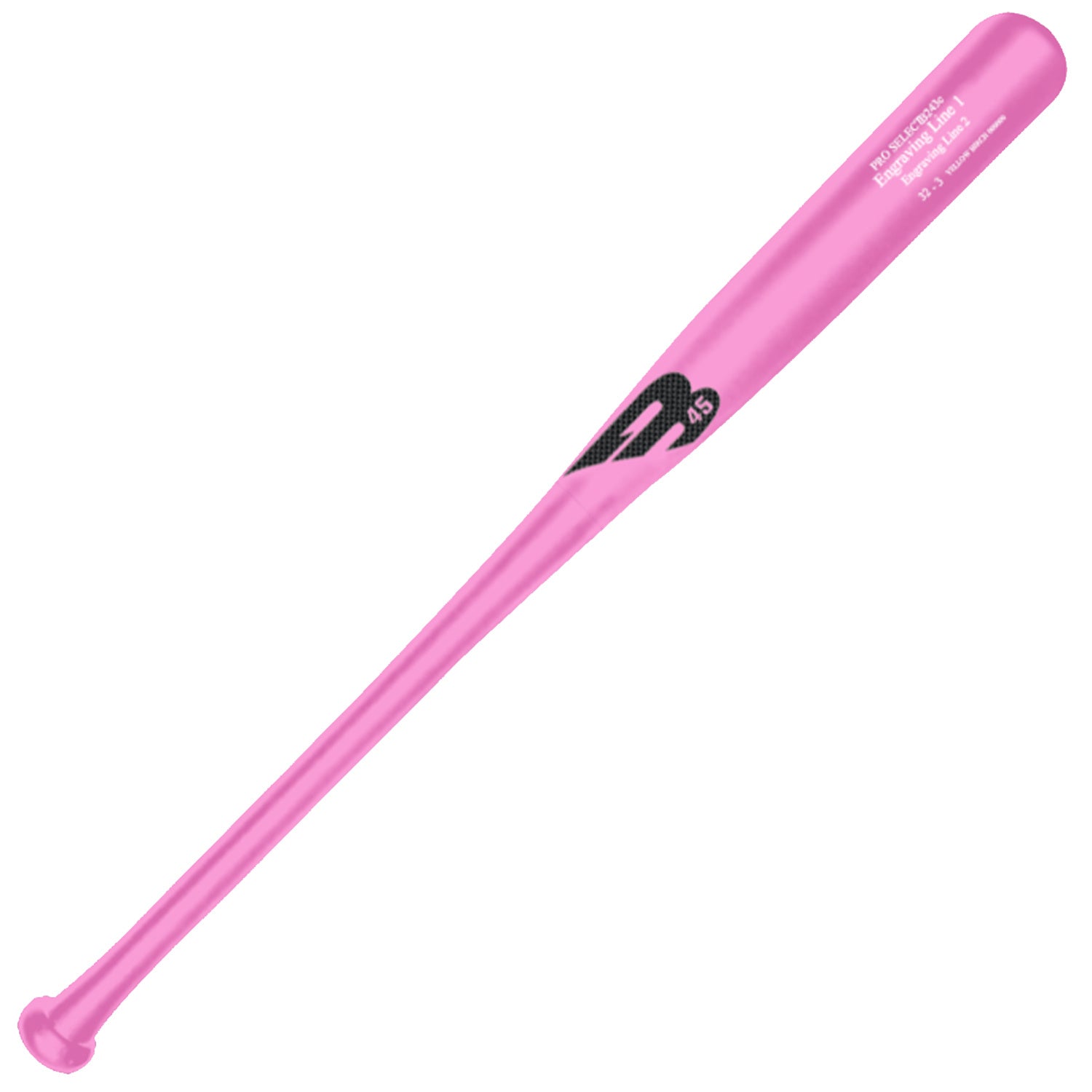 B45 Pro Select B243c Pink Era Birch Baseball Bat