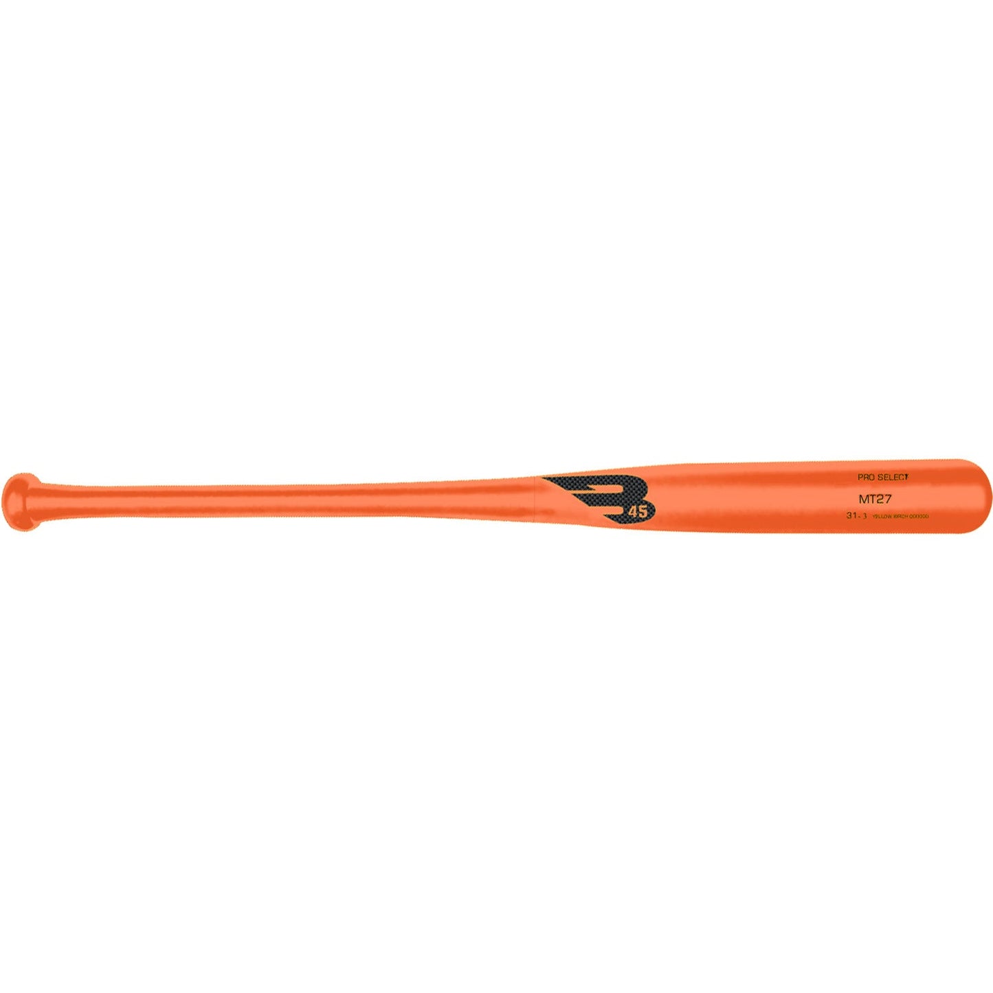 B45 Pro Select MT27 Orange Crush Birch Baseball Bat