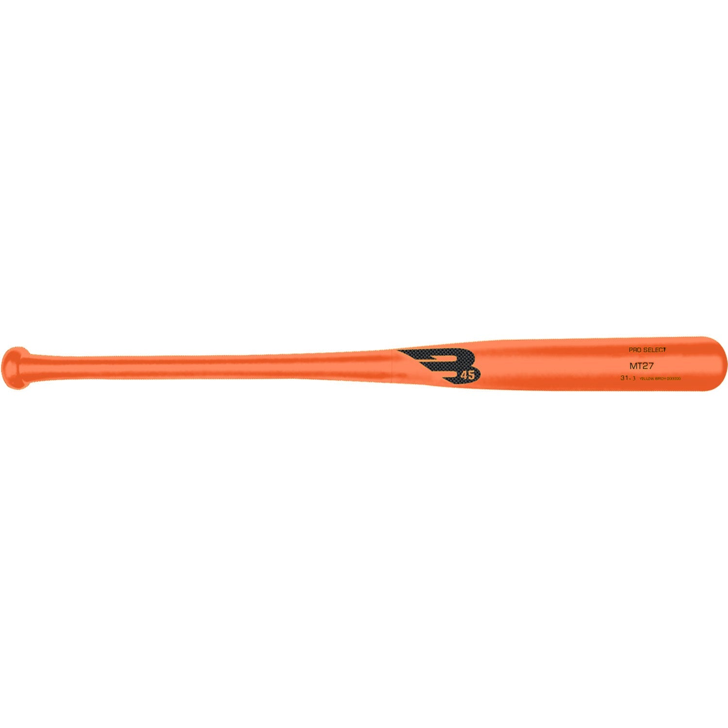 B45 Pro Select MT27 Orange Crush Birch Baseball Bat