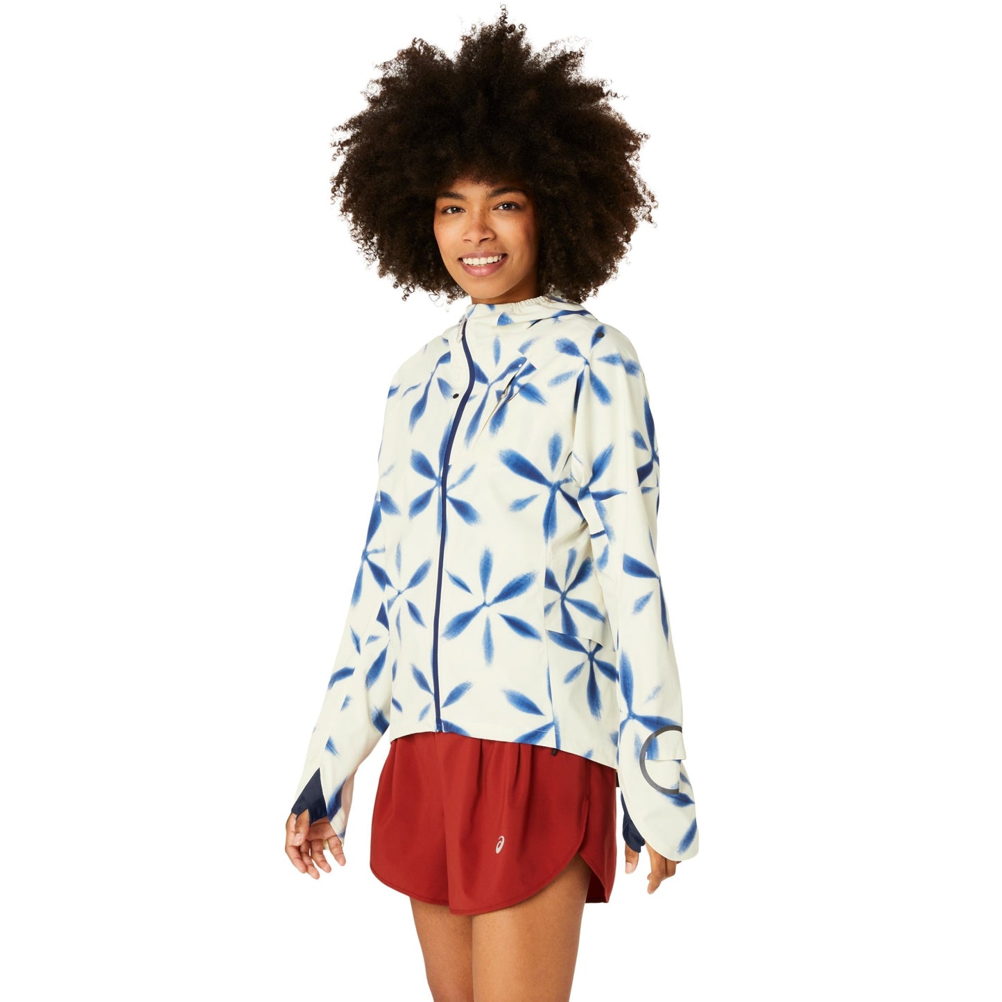 Asics Women's Metarun Shibori Waterproof Jacket