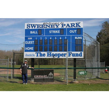 Baseball Electronic Scoreboard with Pitch Count - 3316