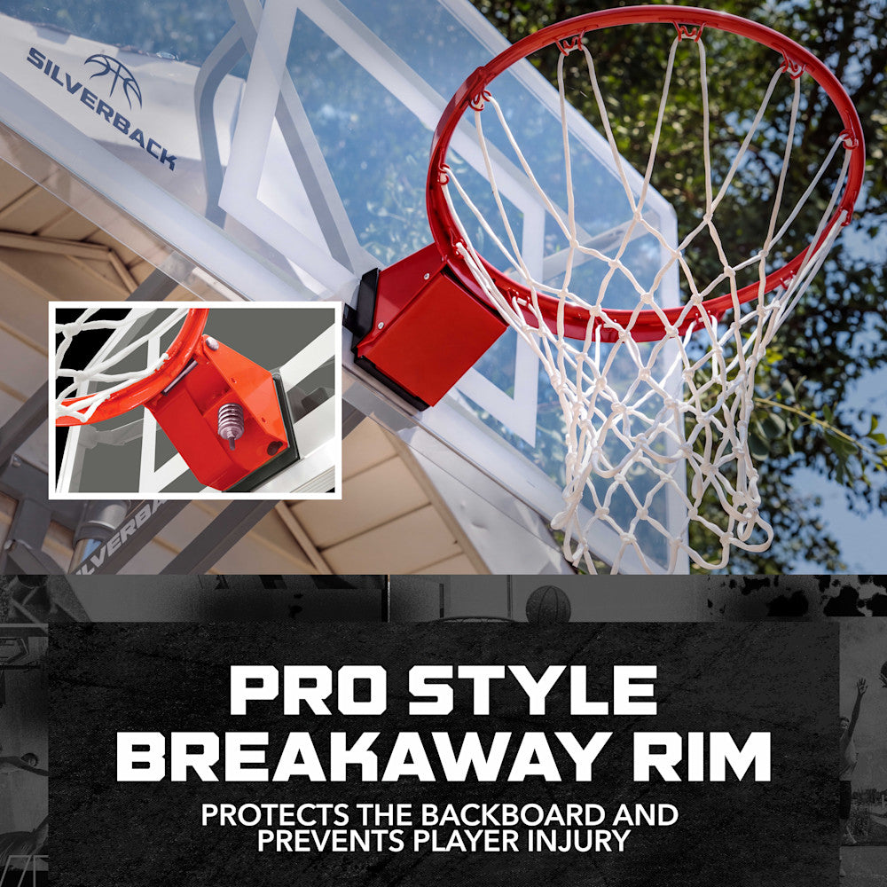 SBX Wall Mount Basketball Hoop