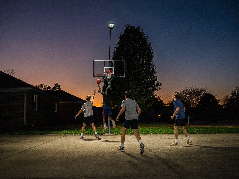Solar LED Basketball Hoop Light