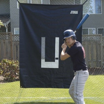 Rubber Batting Cage Backdrop and Pitcher's Trainer