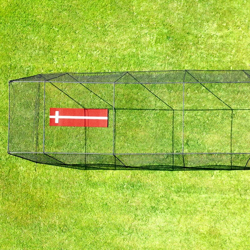 Freestanding Trapezoid Premium Batting Cage Package Deal