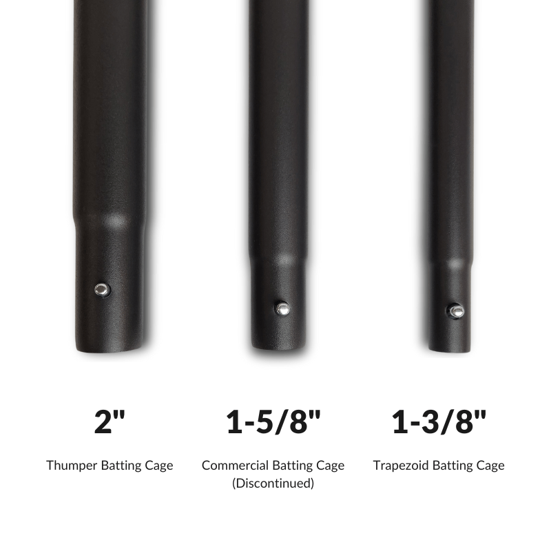 The Thumper Batting Cage Pole Kit