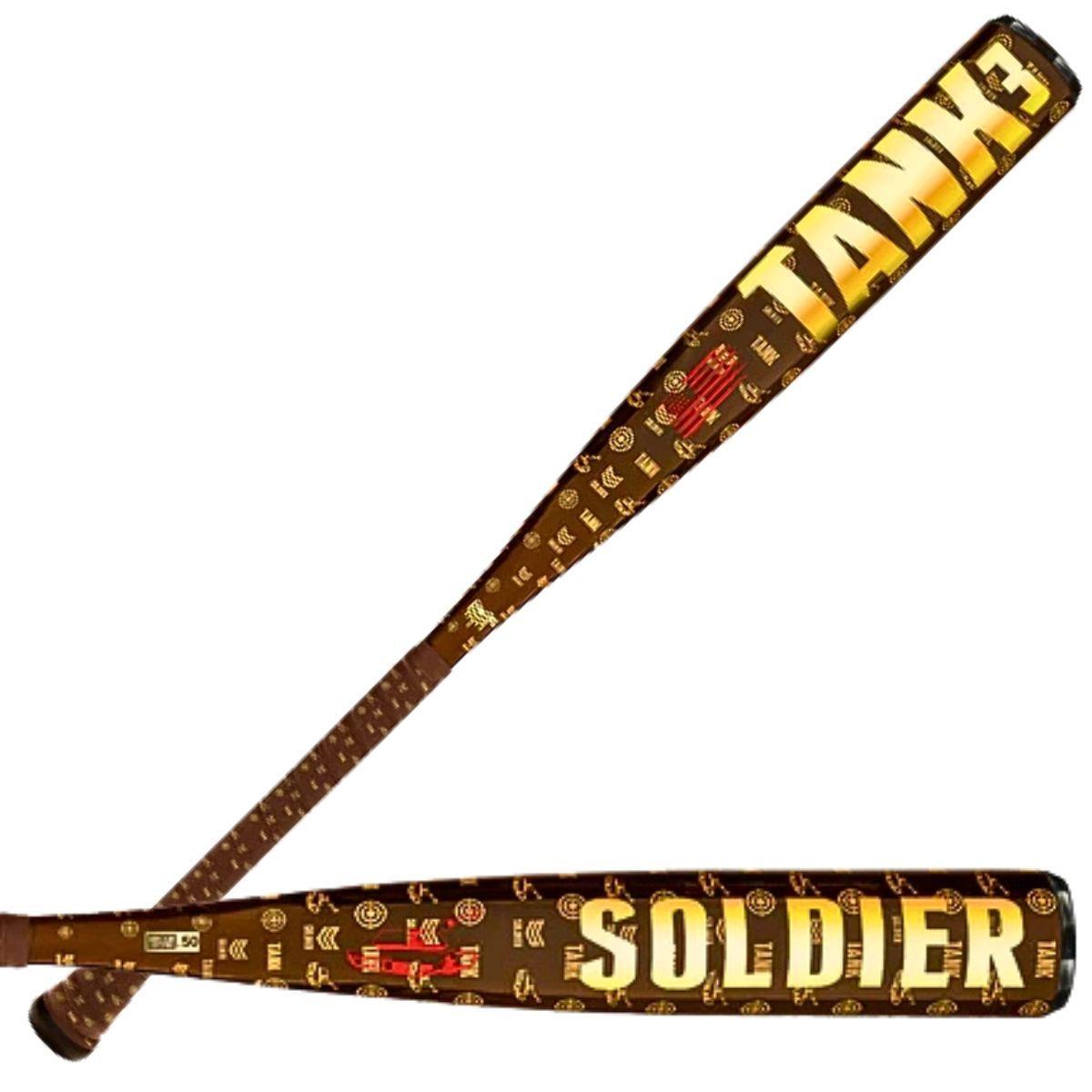 2026 Soldier Tank 3 (-3) BBCOR Baseball Bat: BB-1-26D