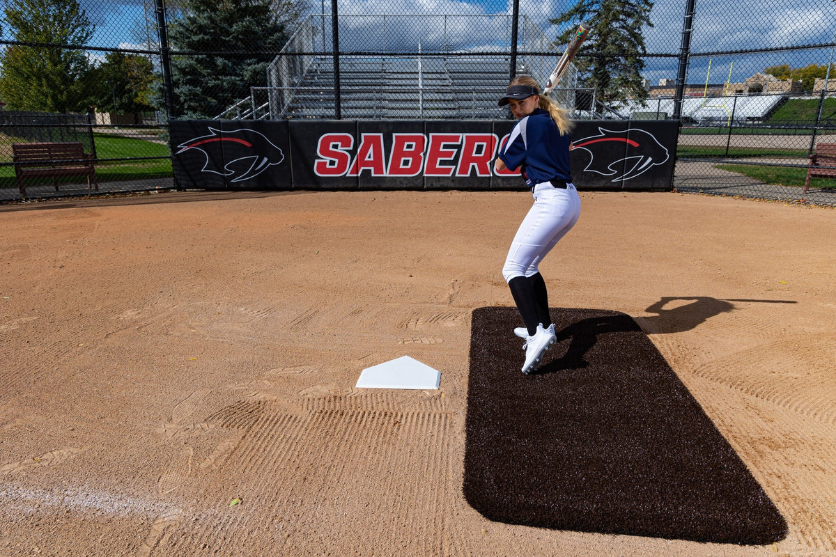 Portolite Baseball Half Batter's Mat
